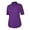 Dahila Purple, variant on Monterey Club Women's Melange Jersey Performance Sport Golf Polo Shirt #2390