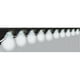 Polymer Products 1601-00515 Jeu de Guirlandes Lumineuses Blanches à Dix Globes – image 1 sur 1