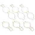 thumbnail image 1 of LABSERRON 6Pcs For Jars Glass Canning Jar Accessories Golden Airtight Storage For Cooking Enthusiasts, 1 of 8