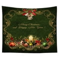 thumbnail image 1 of Tapiz de pared de Navidad Decoración colgante de pared Muñeco de nieve Papá Noel Árbol de Navidad Elemento Impresión digital Tapiz Ropa de cama Tapiz Dormitorio Sala de estar Estilo WD.WDQZL Hogar, 1 of 4