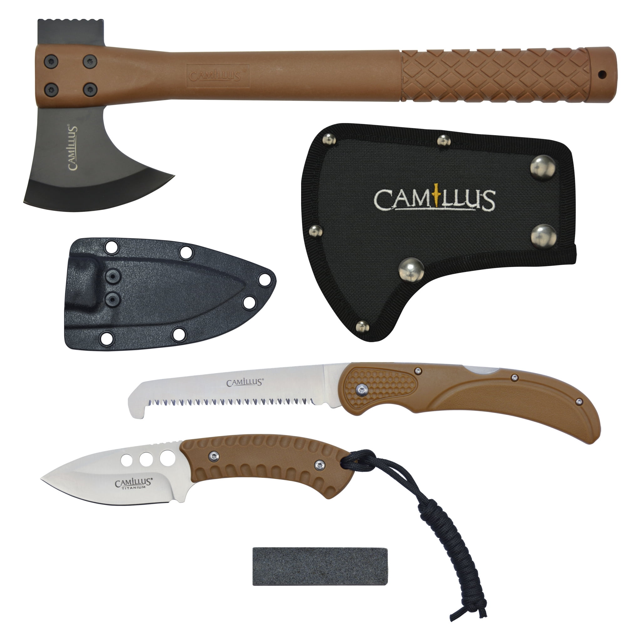 Camillus Camp Quadpak, Saw, Knife, Hatchett & Sharpener Walmart Inventory Checker BrickSeek