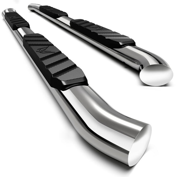 MaxMate 3.5" Oval Nerf Bar Side Steps Compatible with 2015-2026 Chevy Colorado GMC Canyon | Crew Cab | SS2C35167MX | Side Rails Running Boards