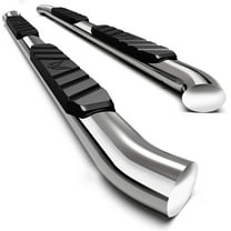 MaxMate 3.5" Oval Nerf Bar Side Steps Compatible with 2015-2026 Chevy Colorado GMC Canyon | Crew Cab | SS2C35167MX | Side Rails Running Boards