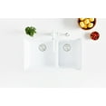 thumbnail image 4 of Franke Mag1601812ld Maris 33" Undermount Low Divide 60/40 Double Basin Granite Kitchen, 4 of 7
