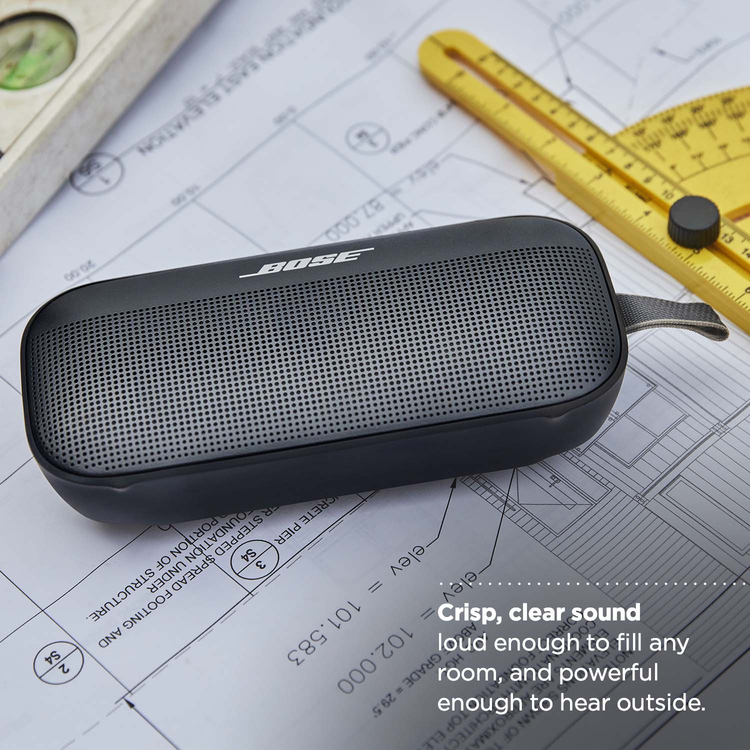 Bose SoundLink Flex Wireless Waterproof Portable Bluetooth Speaker, Black - image 2 of 10