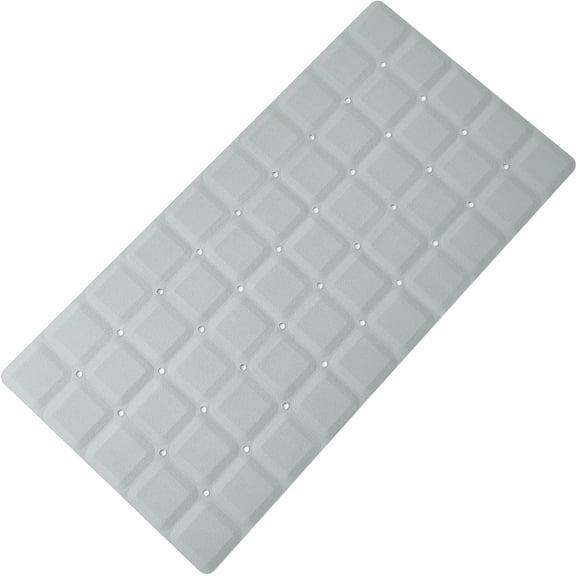 Alfombrilla de bañera Webos plegable de silicona, tamaño Jumbo, gris