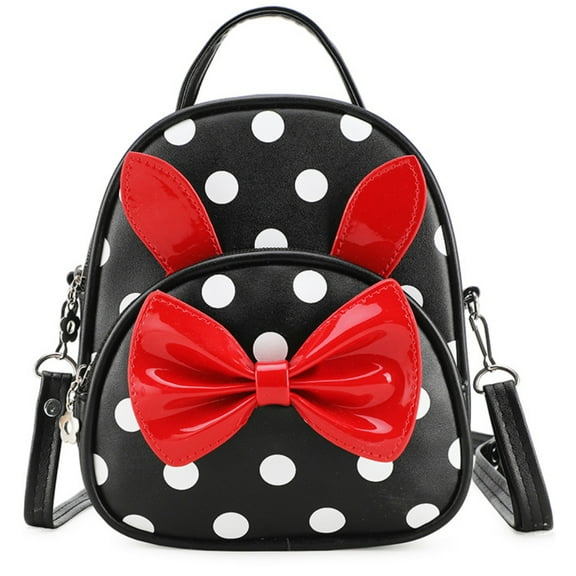 BTEPSGA Cute Bowknot Backpack Fashion Crossbody Small Bag Travel Backpacks