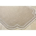 thumbnail image 7 of Livabliss Miami Beach Modern Border Outdoor Area Rug, 9'2" x 12', Beige/White, 7 of 7