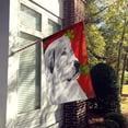 thumbnail image 2 of Carolines Treasures SC9762CHF Great Pyrenees Red Snowflakes Holiday Flag Canvas House Size, 2 of 4