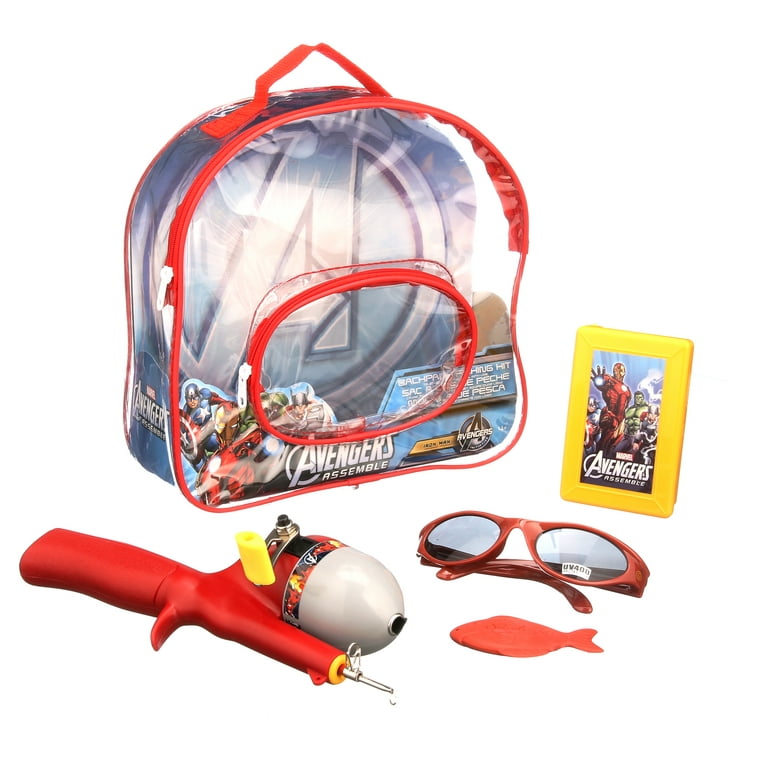 Shakespeare Marvel Iron Man Backpack Fishing Kit 