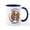 White/Navy Inside, variant on CafePress - CKCS Blenheim IAAM Mug - 11 oz Ceramic Mug - Novelty Coffee Tea Cup