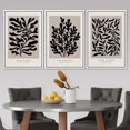 thumbnail image 3 of PixonSign Framed Canvas Print Wall Art Set French Retro Art Deco Flower Plants Nature Wilderness Illustrations Modern Art Minimalism Decorative for Living Room, Bedroom, Office - 24"x36"x3 White, 3 of 5