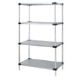 thumbnail image 1 of Quantum Storage WR54-2124SG 4-Shelf Galvanized Steel Solid Shelving Unit, 21 x 24 x 54 in., 1 of 1