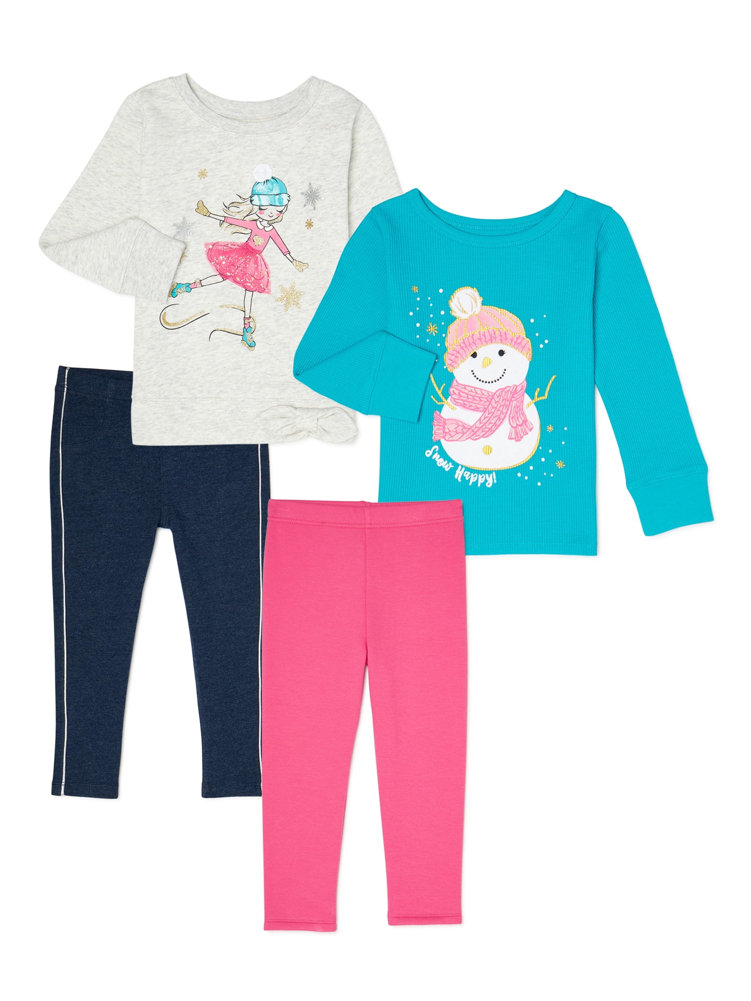 baby girl thermal leggings