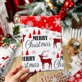 thumbnail image 6 of Reversible Red Christmas Wrapping Paper with Reindeer Snowflake ‘Merry Christmas’ Design for Birthday Baby Shower Bridal Shower Valentines Day - Mini Roll - 17 In X 32.8 Ft (46.5 sqft), 6 of 12