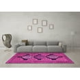 thumbnail image 3 of Ahgly Company Indoor Rectangle Persian Pink Traditional Area Rugs, 8' x 12', 3 of 4