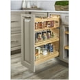 thumbnail image 4 of Rev-A-Shelf 448SW-BCSC-5C Wood Classics 5-3/4"W Soft Close Pull Out Base Cabinet Organizer, 4 of 7