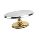 thumbnail image 5 of Base giratoria para pasteles, soporte antideslizante, multiusos, ligero y suave Oro, 5 of 9