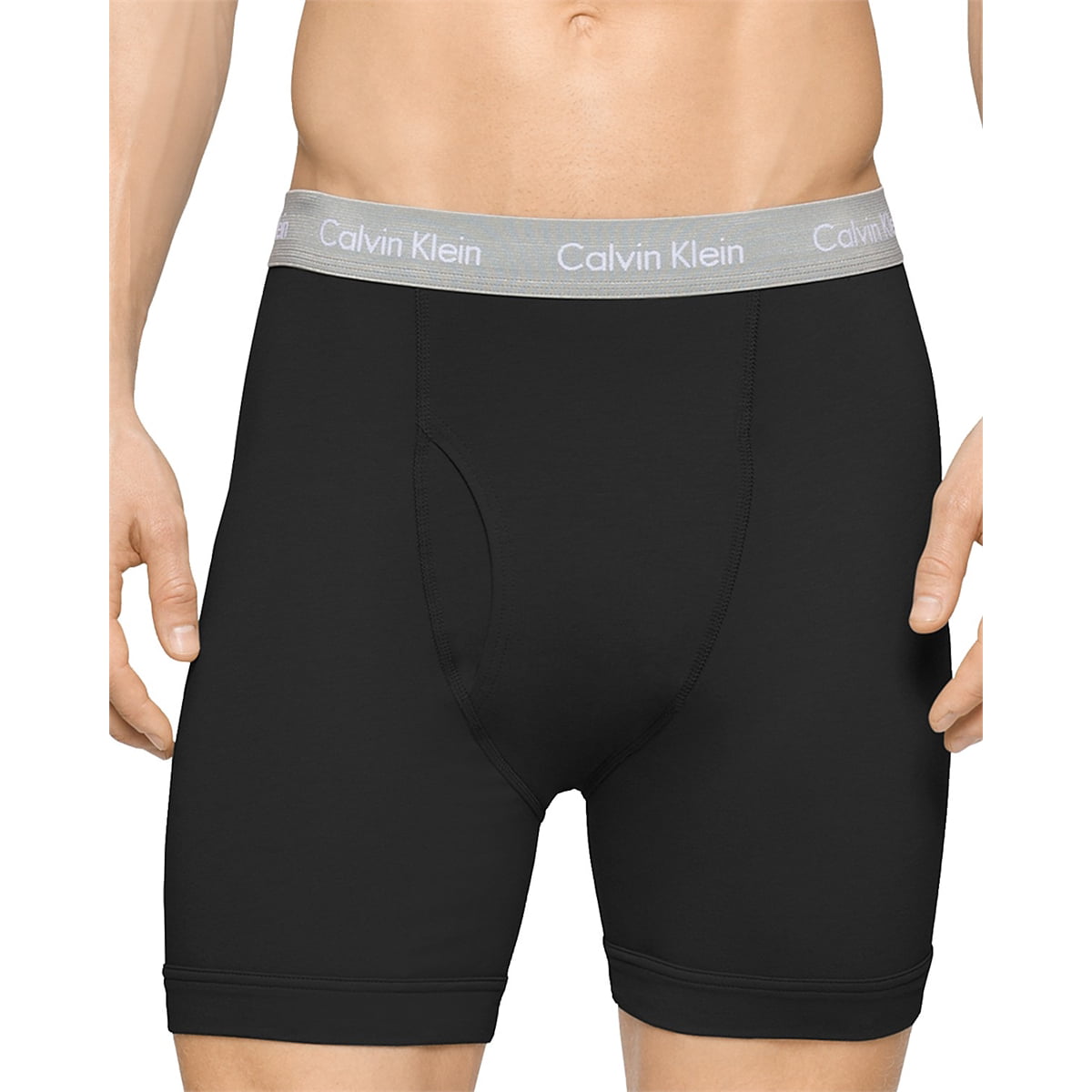 zweer fax Toestand Calvin Klein Underwear Men 3-pack Cotton Stretch Boxer Brief Black -  Walmart.com