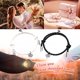thumbnail image 5 of Pulseras magnéticas para parejas, pulsera magnética personalizada para parejas para él y ella, conjunto de pulsera trenzada de cuerda de promesa para parejas ER, 5 of 5