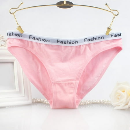 

Quealent Boxer Briefs For Women Women Low Waist Thin G String Underwear Comfortable Lingerie Pink L