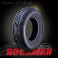 thumbnail image 4 of ROCKMAN Trailer Tire Wheel Assembly ST205/75R15 10-Ply E 111M Heavy Duty 2400lbs w/5 Lug on 4.5" PCD Silver Mod Rim ,SET 2, 4 of 6