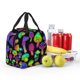 thumbnail image 5 of Easygdp Bright Mushrooms Bolsa Térmica Premium - Tela Oxford Impermeable, Gran Capacidad, Bolsillo Frontal, Unisex para Trabajo, Escuela, Actividades al Aire Libre y Picnics, 5 of 8