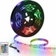 thumbnail image 1 of Tiras de luces LED inteligentes para decoración del hogar moderna, tiras de luces LED RGB que cambian de color de 32,8 pies con fácil instalación, ideales para dormitorios, cocinas y ambientes de, 1 of 5