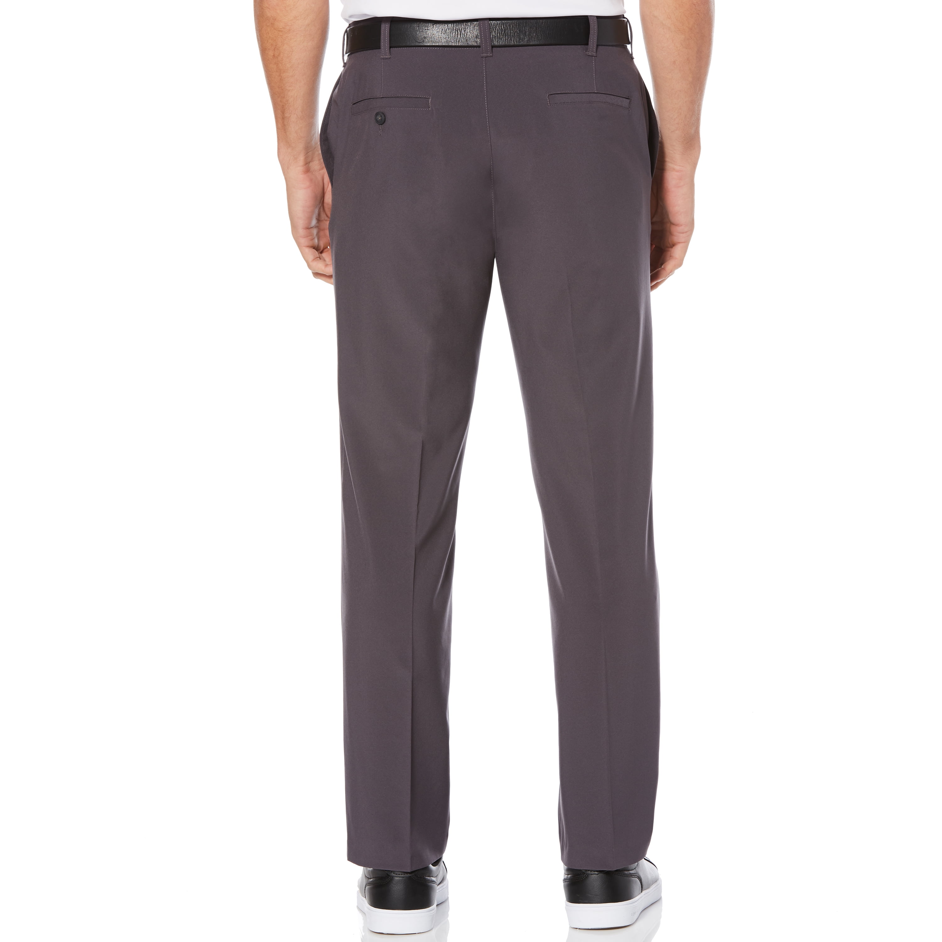 Ben Hogan Performance Men's Solid Active Flex Waistband 4-Way Stretch Flat-Front Golf Pant