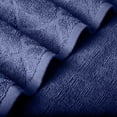 thumbnail image 3 of Hyped Heatherly 6 Piece Bath Towel Set in Navy Peony, 3 of 5