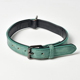 thumbnail image 1 of Collar de perro de cuero genuino almohadilla suave y transpirable óxido de metal | | metal, 1 of 5
