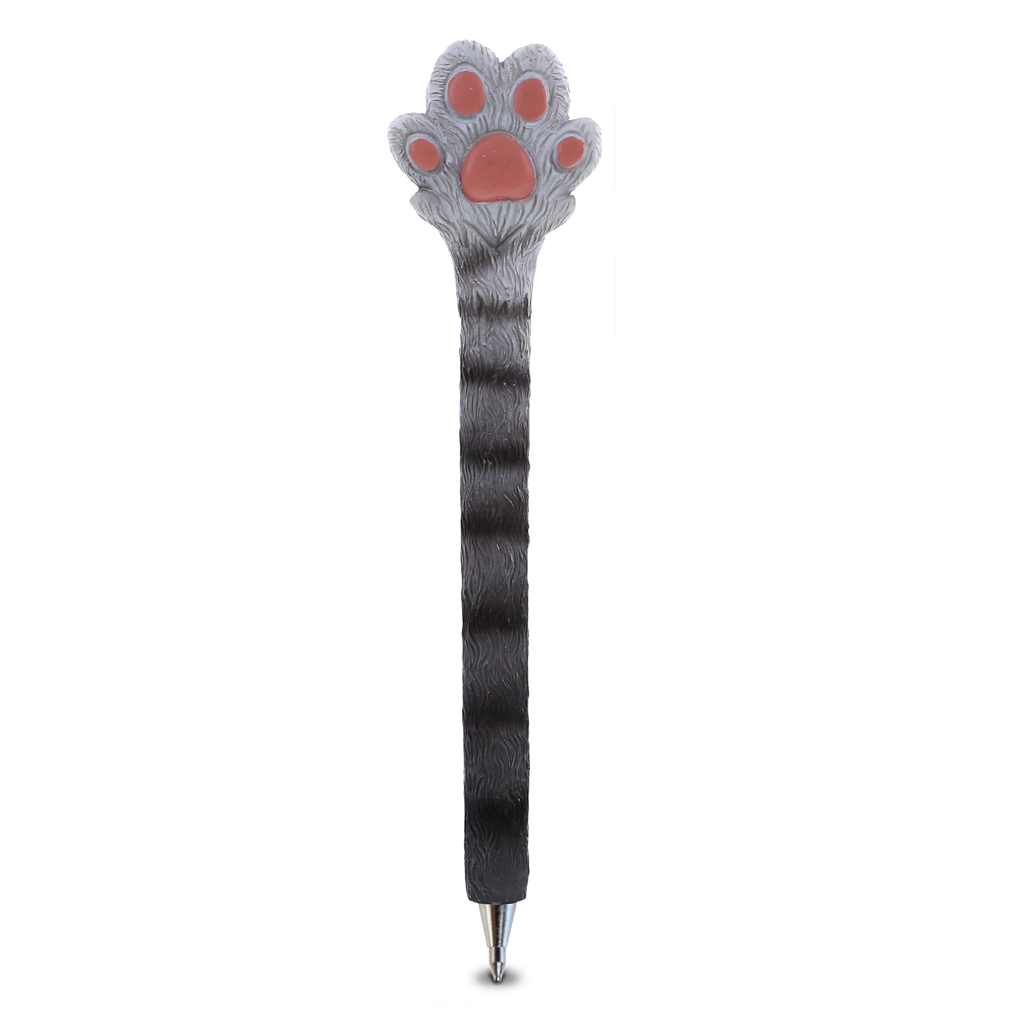 Planet Pens Cat Novelty Pen - Fun Unique Kids and Adults Office Supplies Colorful Cats Ballpoint Writing Pen Instrument for Cool Stationery School and Office Desk Decor Accessories - Cat Paw