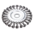 thumbnail image 1 of koolsoo 125mm Twist Knot Wire Wheel Brush for Angle Grinders Rust Paint Removal Tool, 1 of 7