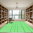 thumbnail image 2 of ODIKA 6'x9' Machine Washable Non-Slip Area Rug, Country Green High Traffic Rug with Pad, Green, 1051848, 2 of 8