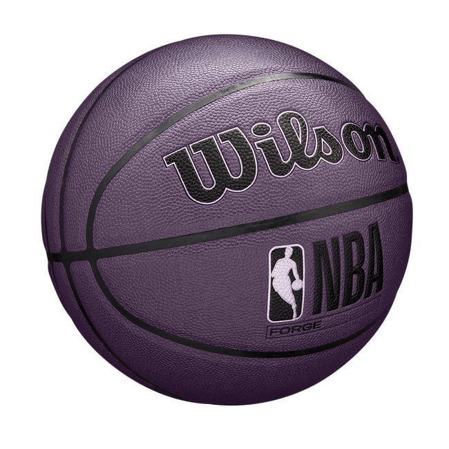 Wilson NBA Forge Indoor/Outdoor Basketball - Purple, Size 7 - 29.5"