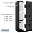 thumbnail image 3 of Salsbury Industries 3 Tier 3 Wide Employee Locker, 3 of 3