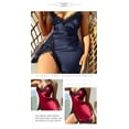 thumbnail image 5 of Simulated silk pajamas for women, sexy suspender pajamas, summer comfortable suspender pajamas, 5 of 7