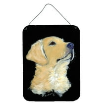 Carolines Treasures SS8960DS1216 Golden Retriever Aluminium Metal Wall or Door Hanging Prints, 16" x 12", Multicolor