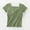 Green, variant on T-shirts for Women School Season Solid Color Short Sleeved Square Collar And Chest Pad Integrated Loose Casual Daily Wearing Basic Tops Juniors Summer Comfortable 1Pack Black L