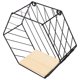 thumbnail image 2 of Estante de pared de hierro para cocina, baño, almacenamiento de pared para decoración del hogar, 2 of 6