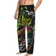thumbnail image 6 of Hirioo bass for Women's PJ Pajama Pants Sleep Pants Women's Home Trousers with Pockets,S-3XL-Small, 6 of 6