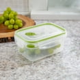 thumbnail image 4 of Sterilite 4.5 Cup Rectangle Ultra-Seal Food Storage Container, Green (6 Pack), 4 of 12