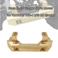 thumbnail image 1 of Car Model Heavy Brass Car Bumper 1/10 4 Front Mount RC Duty Servo Crawler For Car Model Toys and Hobbies, 1 of 6