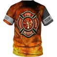thumbnail image 3 of Personalized Firefighter Shirt, Fire Department Shirt, Fireman Shirt, Firefighter Shirts, Fire Rescue Tshirt (Hoodie, L), 3 of 8