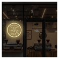 thumbnail image 4 of Letrero De Neón It's Coffee Time Con Luz LED Regulable Para Cafetería, Moderna, Pub, Restaurante, Decoración Pared, 28.5cmx28.5cm, 4 of 6