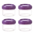 thumbnail image 1 of SUTENGDA Contenant pour Vinaigrette - Petits Contenants de 35 ml avec Couvercles, Contenants à Condiments Étanches, Contenants à Sauce en Plastique Réutilisables, Empilables, Ensemble de Petites Coupelles pour Sauce Trempette Sans BPA (4, 1 of 8