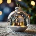 thumbnail image 4 of Rapeiae Natural Wonders Series Christmas Ball Flat Acrylic Pendant, 4 of 5