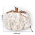 thumbnail image 3 of WSZZL Pumpkins Decorative Throw Pillows - Cute Plush Pumpkin-Shaped Cushion for Fall Decor, Thanksgiving Celebrations, and Party Decorations - Soft Stuffed Pillow for Home, and Holiday Gifts, 3 of 4