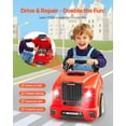 thumbnail image 2 of VEVOR Ensemble de Réparation de Voiture de Mécanicien pour Enfants avec Pièces Amovibles Rouge, 2 of 9
