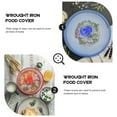 thumbnail image 6 of 3pcs Metal Mesh Food Cover, 30cm Food Covers Mesh, Stackable Food Cover Net, Metal Dishes Covers, Reusable Screen Tents For Home Picnic Camping (Mixed Color), 6 of 11